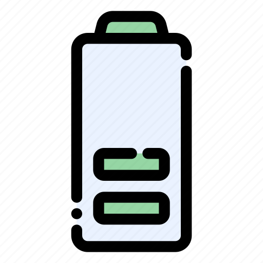Battery, power, indicator, energy, capacity icon - Download on Iconfinder