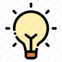 idea, light, lamp, bulb, innovation