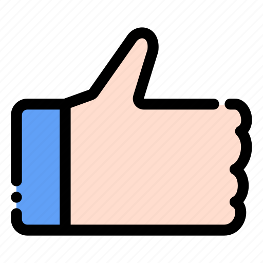 Like, thumb, good, hand, approve icon - Download on Iconfinder