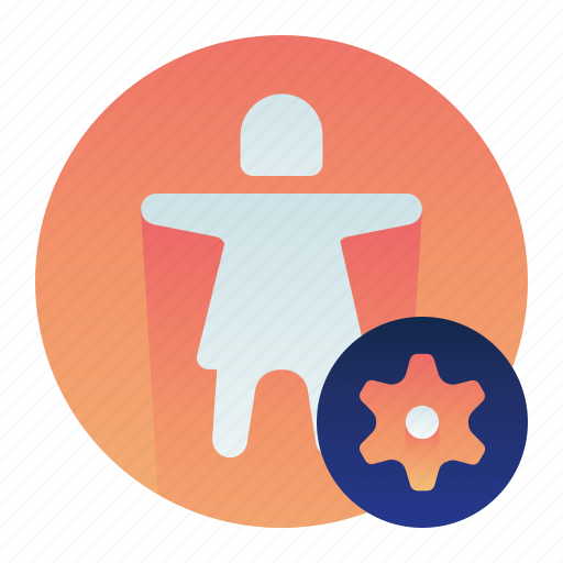 Account, female, options, preferences, settings, user icon - Download on Iconfinder