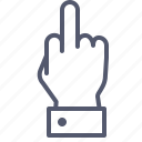 arrow, gesture, hand, interaction, swear