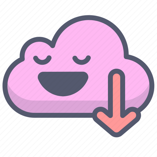 Arrow, box, cloud, down, download, get icon - Download on Iconfinder