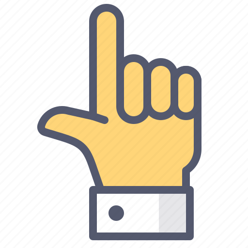 Arrow, cool, gesture, hand, interaction icon - Download on Iconfinder
