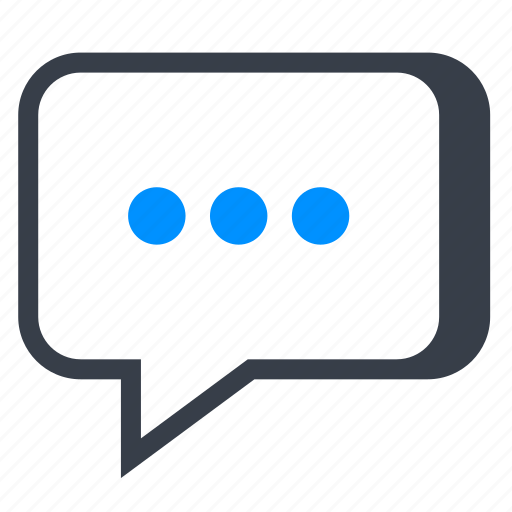 Essential, chat, 3dots, communication, interaction, bubble, conversation icon - Download on Iconfinder
