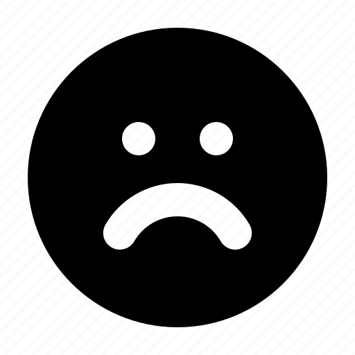 Sad, frustrated, stress, emoji, unhappy icon - Download on Iconfinder