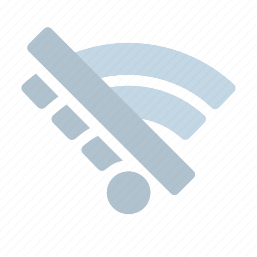 Offline, no signal, disconnect, disconnected, wifi, internet, network icon - Download on Iconfinder
