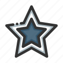 star, favorite, bookmark, like, rating, achievement, winner, rate