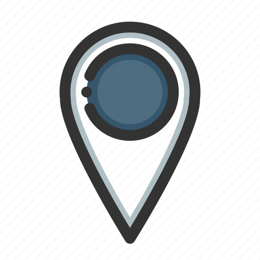 Pin, location, navigation, gps, direction, pointer, marker icon - Download on Iconfinder