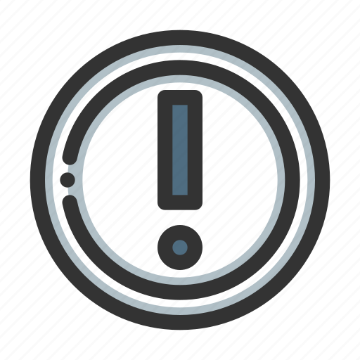 Warning, alert, danger, caution, error, exclamation, attention icon - Download on Iconfinder