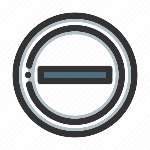Minus, remove, delete, cancel, close, exit, logout icon - Download on Iconfinder