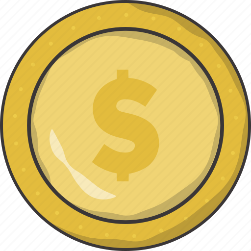 Coin, money icon - Download on Iconfinder on Iconfinder