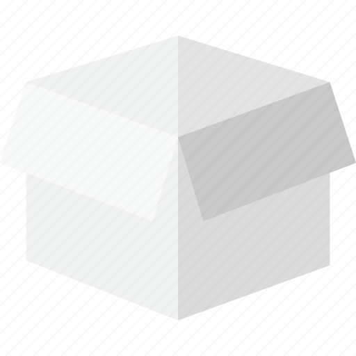 Box, delivery, dropbox, empty, moving, open, shipping icon - Download on Iconfinder