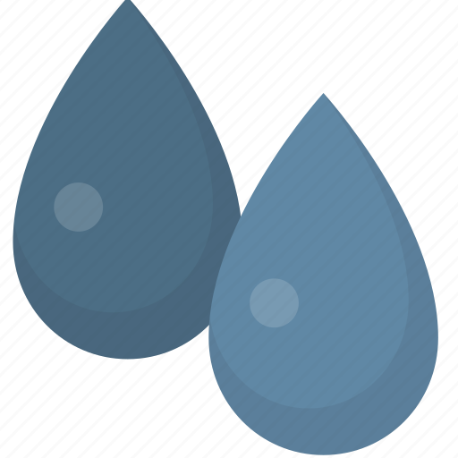Blue, color, drops, paint, water icon - Download on Iconfinder