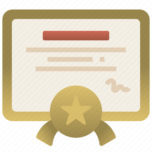 Certificate, authorization, license, award, permit icon - Download on Iconfinder
