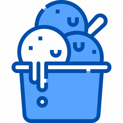 Icecream, desert, scoop, cup, ice icon - Download on Iconfinder