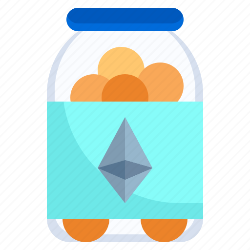 Saving, ethereum, cryptocurrency, save, money, investment icon - Download on Iconfinder