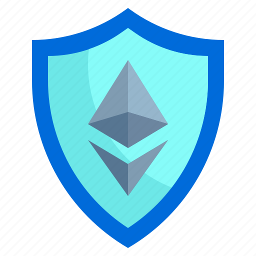 Security, shield, locked, ethereum icon - Download on Iconfinder