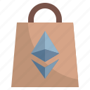 shopping, ethereum, payment, bag, buying
