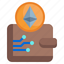 wallet, ethereum, cryptocurrency, saving, coin