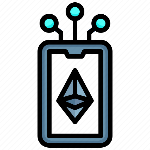 Smartphone, ethereum, cryptocurrency, technology, blockchain icon - Download on Iconfinder