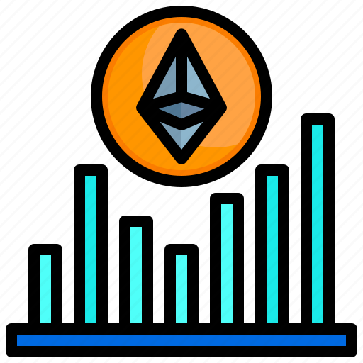 Statistic, ethereum, cryptocurrency, chart, graph icon - Download on Iconfinder