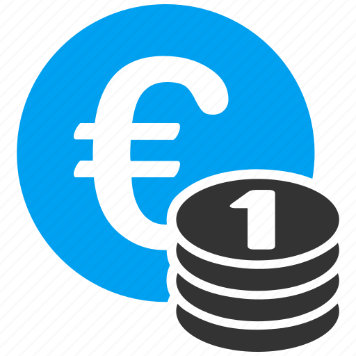 Cash, currency, euro bank, finance, money, one coin, payment icon - Download on Iconfinder