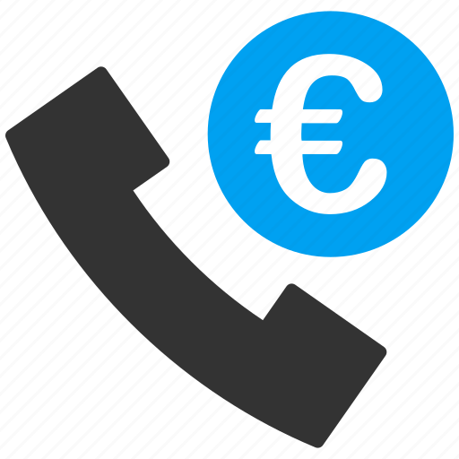 Euro, european, online, order, call, phone, service icon - Download on Iconfinder