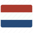 flag, country, european, national, netherlands