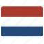 flag, country, european, national, netherlands 