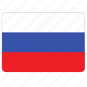 flag, country, european, national, russia