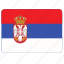 flag, country, european, national, serbia 