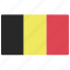 belgium, belgium icon, europe, flag 