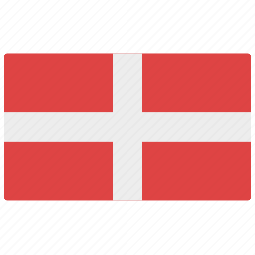 Denmark, denmark icon, europe, flag icon - Download on Iconfinder