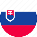 slovakia, country, flag, countries, national, nation, location