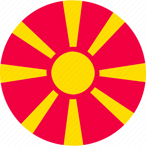 North, north macedonia, macedonia, flag, country, national, nation icon - Download on Iconfinder