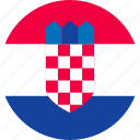 croatia, flag, balkan, country, national, nation, location