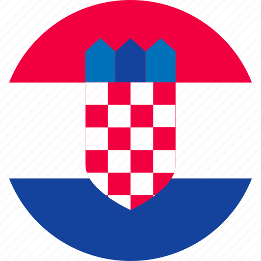 Croatia, flag, balkan, country, national, nation, location icon - Download on Iconfinder