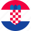 croatia, flag, balkan, country, national, nation, location 