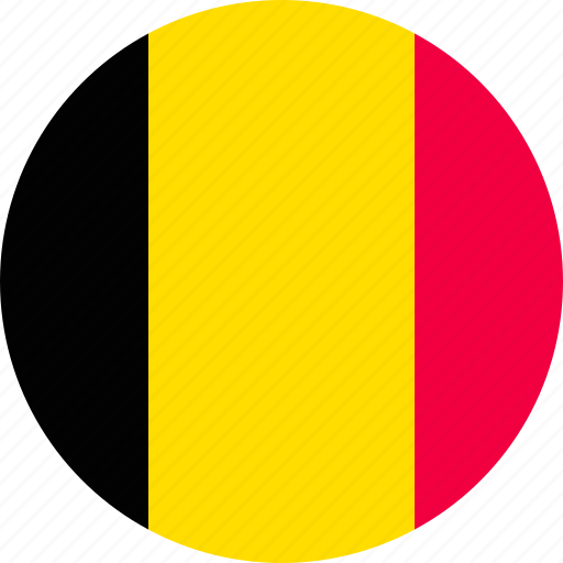 Belgium, belgian, europe, flag, country, national, location icon - Download on Iconfinder