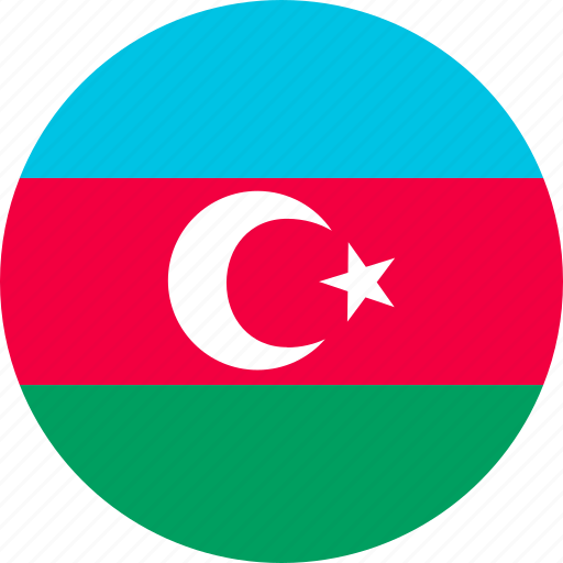 Azerbaijan, euroasia, flag, country, europe, national icon - Download on Iconfinder