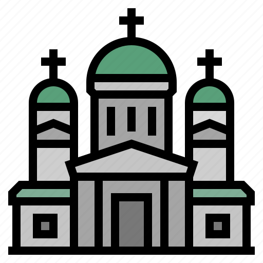 European, finland, helsinki, landmark, helsinki cathedral icon - Download on Iconfinder