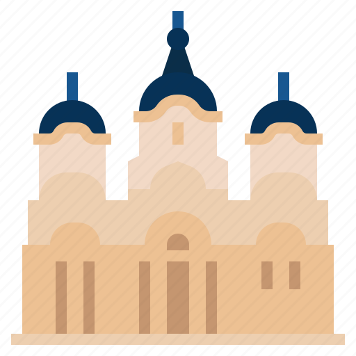 European, kosovo, landmark, prishtina, gracanica monastery icon - Download on Iconfinder