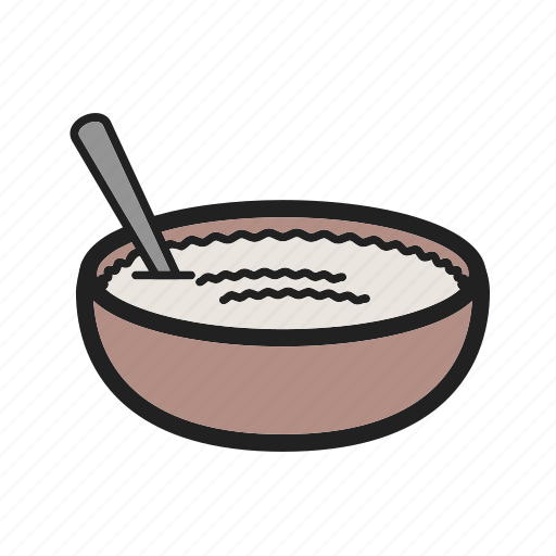 Bowl, cinnamon, cuisine, lemon, pudding, rice, tasty icon - Download on Iconfinder