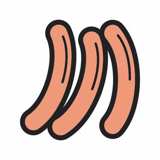 Cooked, cuisine, delicious, european, fast, food, sausage icon - Download on Iconfinder