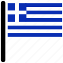 flag, greece, country, flags, national