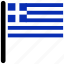 flag, greece, country, flags, national 
