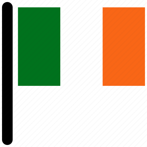 Flag, ireland, country, flags, national icon - Download on Iconfinder