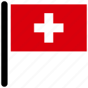flag, switzerland, country, flags, national, world