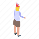 party, guest, isometric