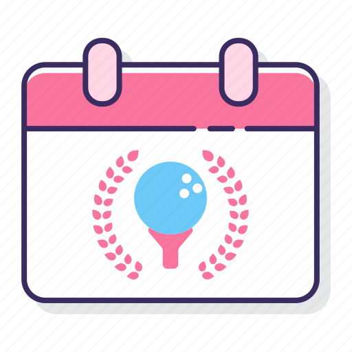 Calendar, event, golf, schedule icon - Download on Iconfinder
